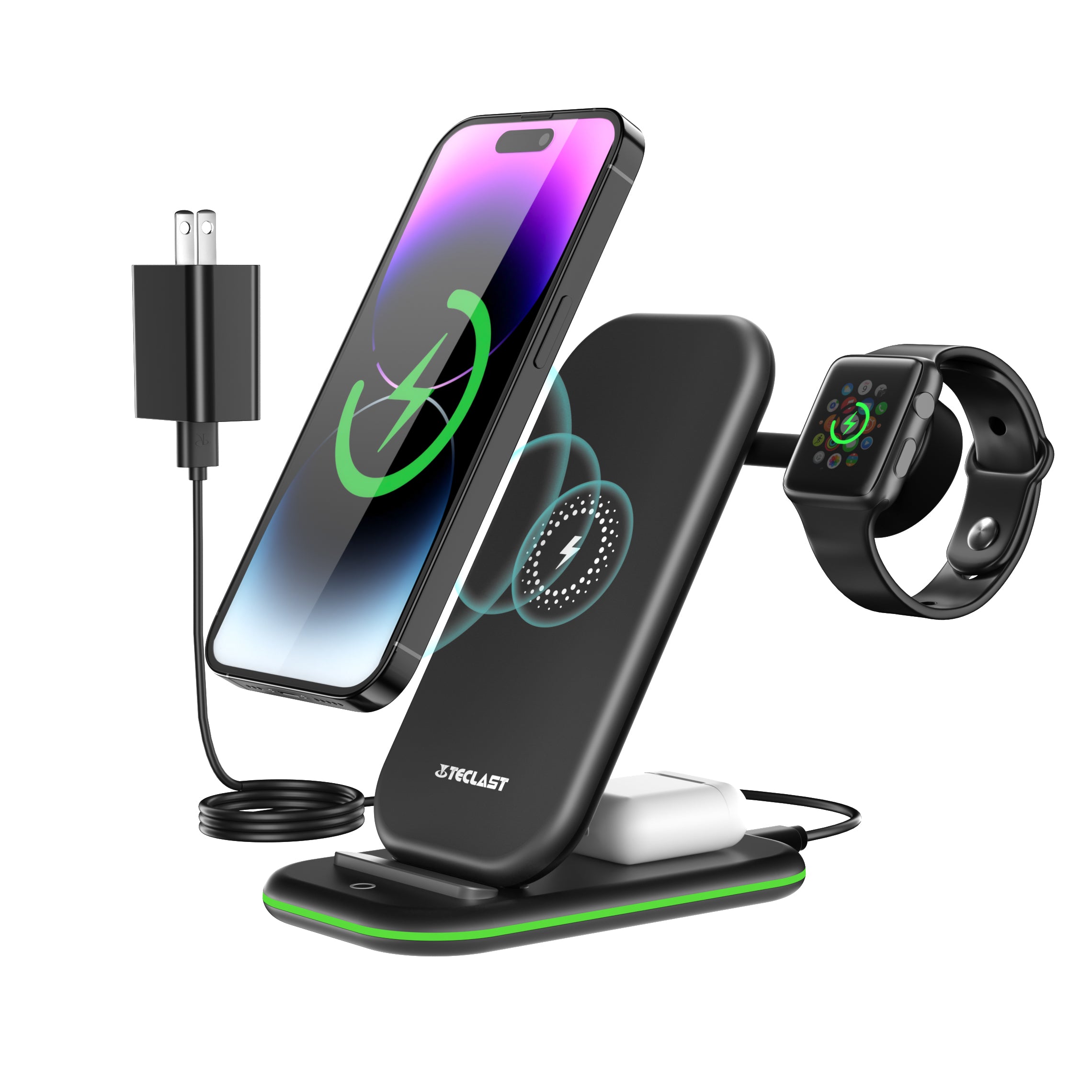 3-in-1 Wireless Charging Station