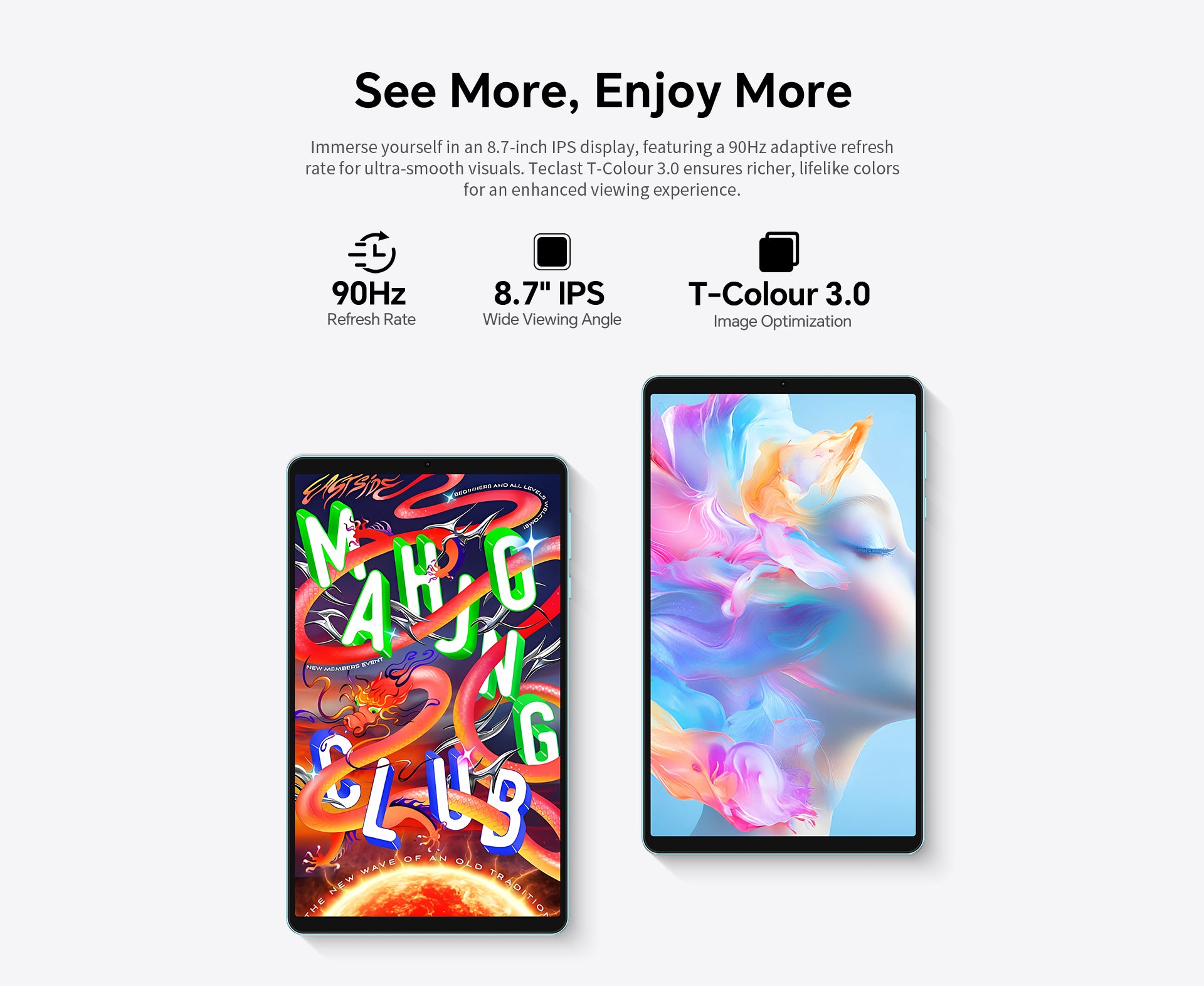 新品未開封 TECLAST P50 Mini 8.7インチタブレット Amazon.co.jp: Android15 タブレット 8インチ 90Hzの高