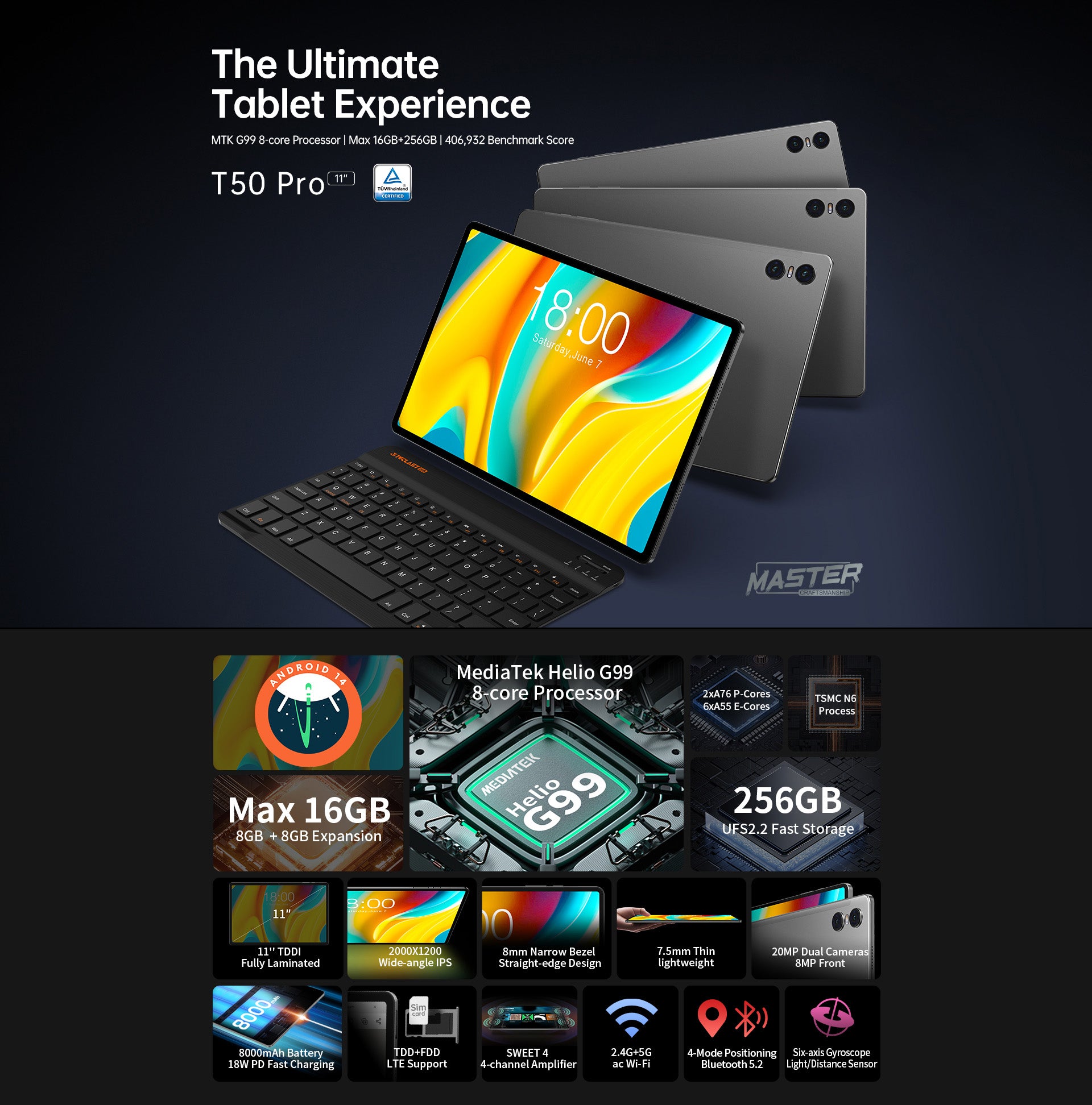 T50 Pro Tablet