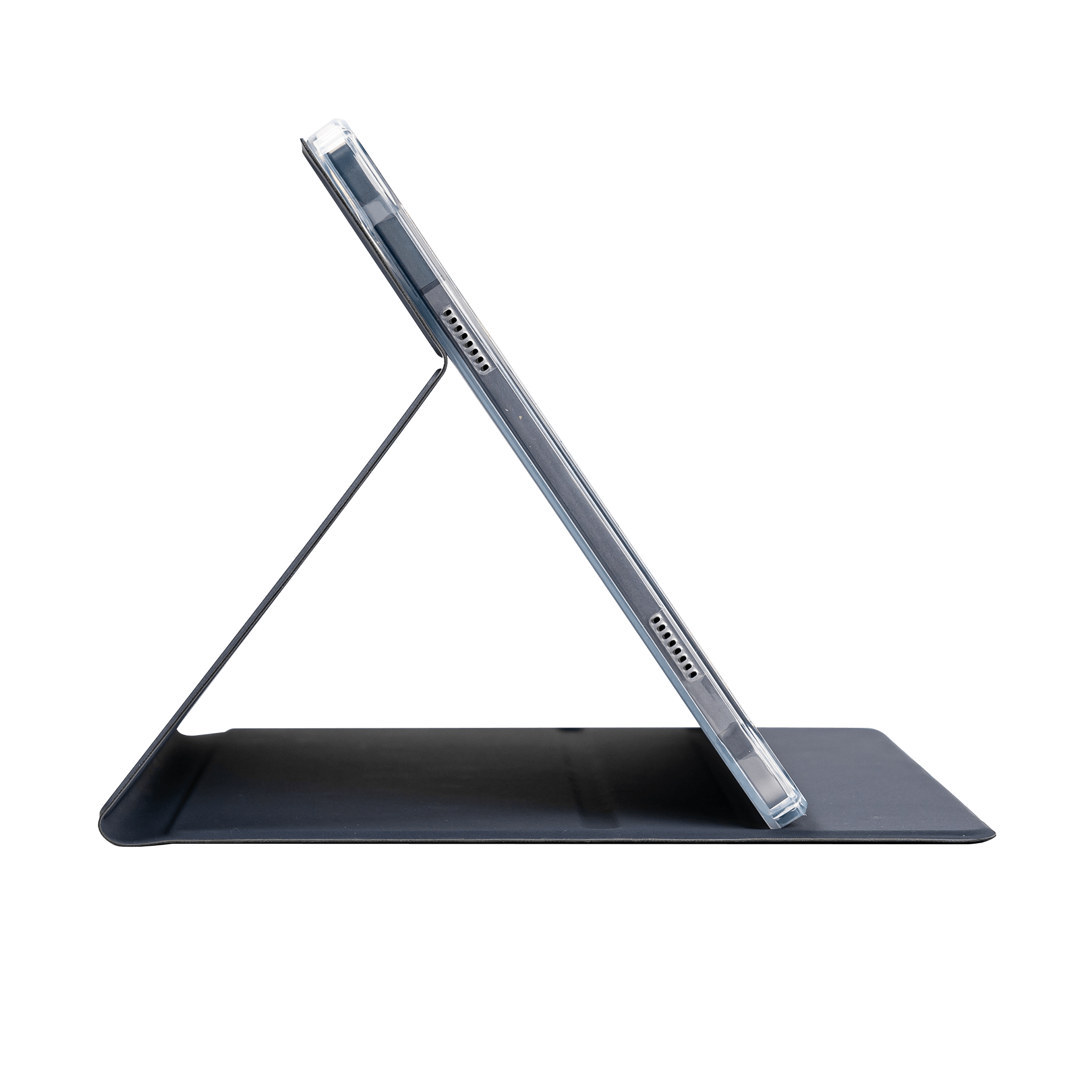 Durable and protective folio case for T65 Max tablet, featuring a versatile stand function for comfortable viewing and typing angles, displayed in a well-lit setting.