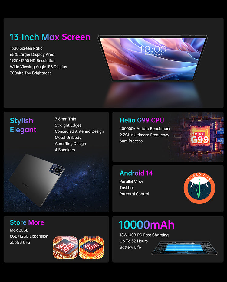 T65 Max Tablet